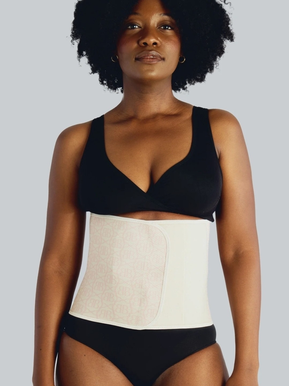 Belly Bandit Original Belly Wrap Belt in Cream M